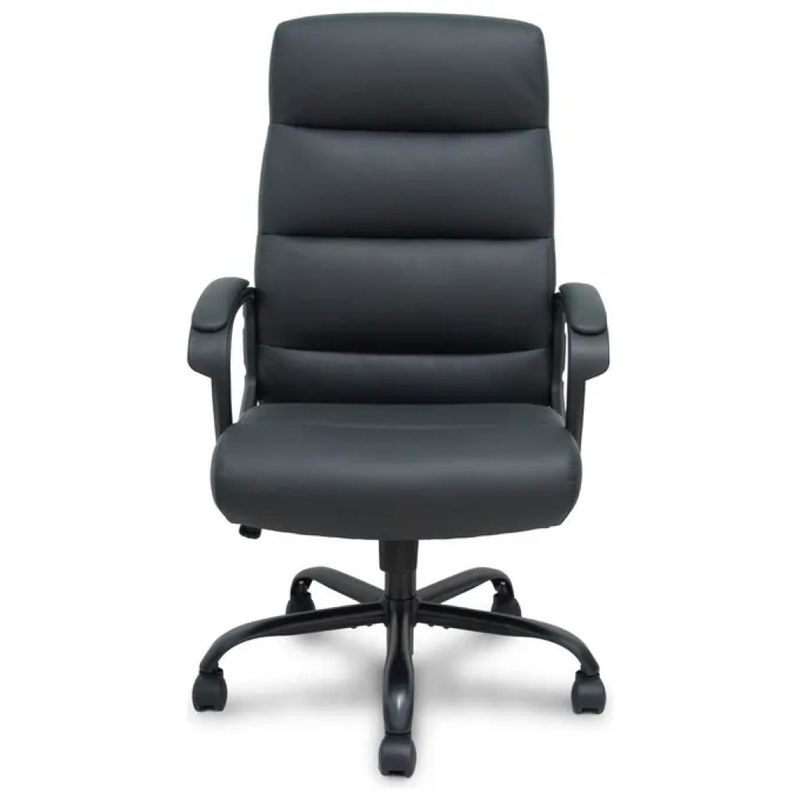 PIQUERAS Y CRESPO Opti545 545BSP840 Sedia imbottita nera con ruote