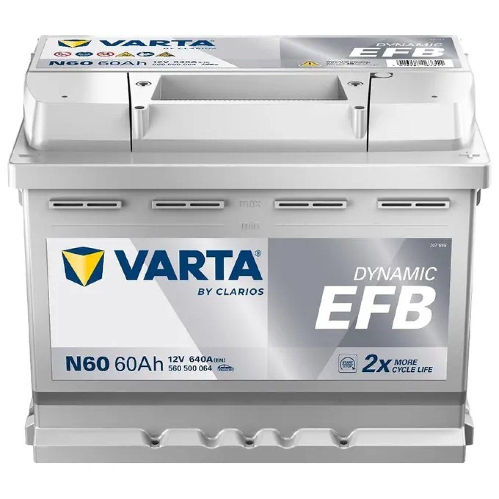 VARTA Batteria auto VARTA Blue Dynamic EFB 12V 60Ah 640A Start-Stop