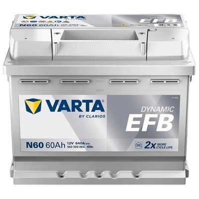 VARTA Batteria auto VARTA Blue Dynamic EFB 12V 60Ah 640A Start-Stop