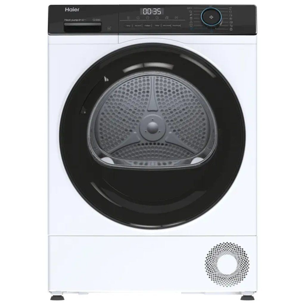 HAIER Asciugatrice Haier I-Pro Serie 3 8 kg a Pompa di Calore, Classe A++ HAIER Asciugatrice Haier I-Pro Serie 3 8 kg a Pompa di Calore, Classe A++