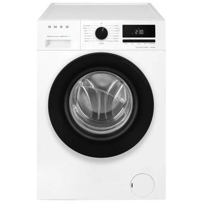Smeg W3C072A Lavatrice Slim 6 kg, 1200 giri/min, Classe A, Vapore, Bianca