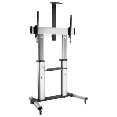 Equip LFD 650605 Carrello TV Telescopico per Schermi da 60 a 100 Pollici