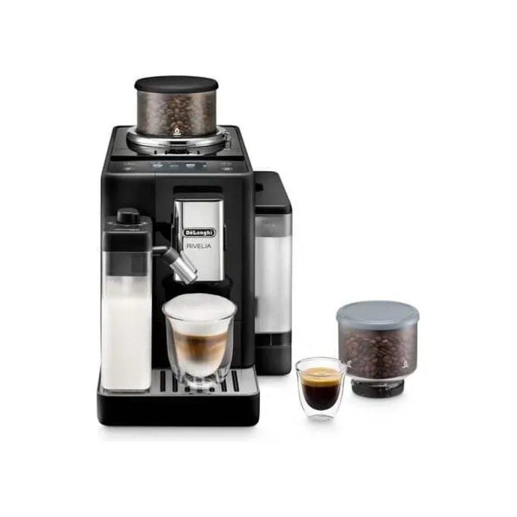 DELONGHI De’Longhi Rivelia EXAM440.55.G Macchina da Caffè Automatica, 19 Bar, 1,4 L, LatteCrema Hot, Grigio DELONGHI De’Longhi Rivelia EXAM440.55.G Macchina da Caffè Automatica, 19 Bar, 1,4 L, LatteCrema Hot, Grigio