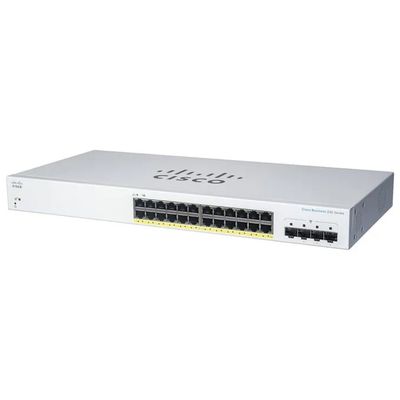 Cisco CBS220-24T-4X-EU Switch Gigabit 24 porte con 4 SFP+ 10G