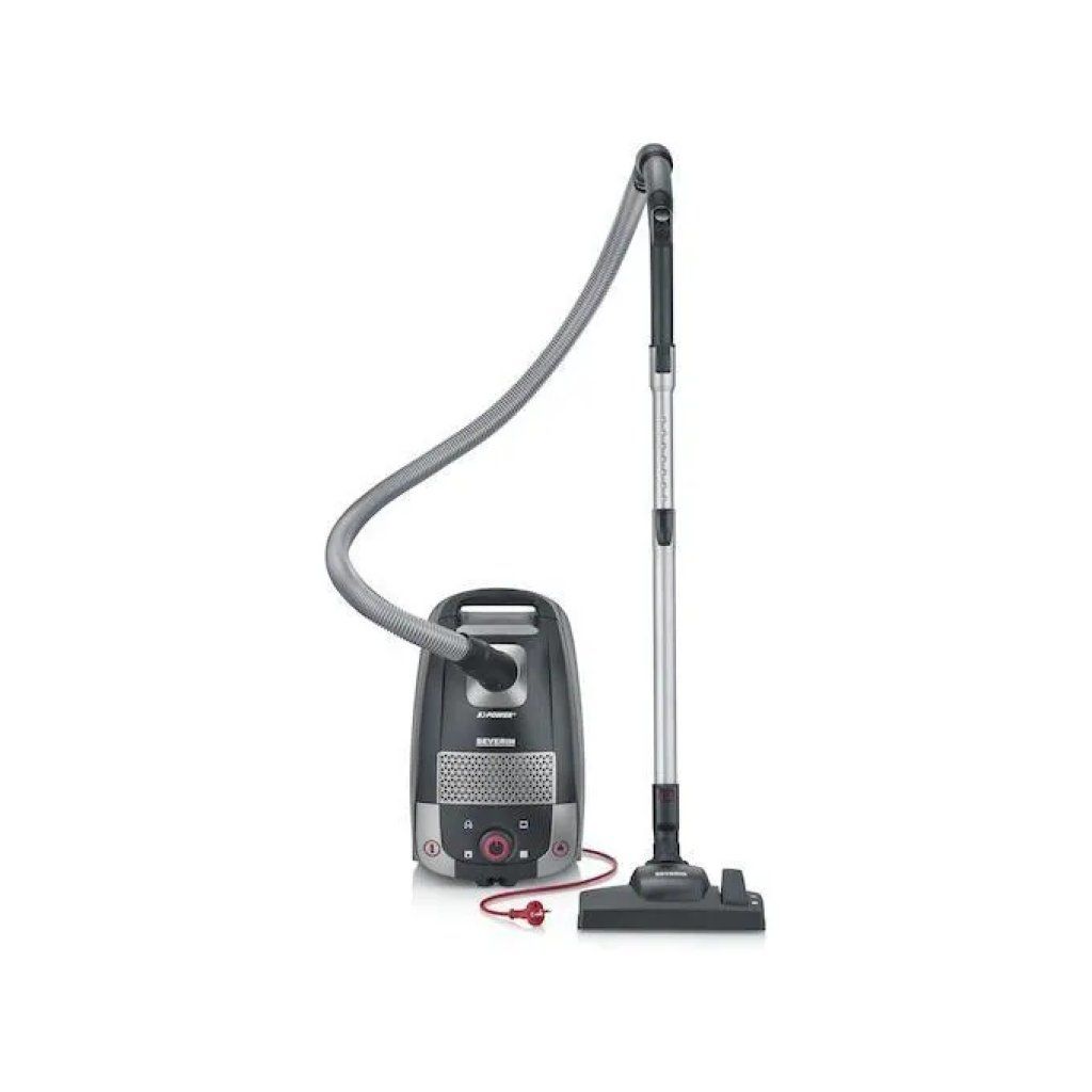 Severin BC 7052 Aspirapolvere a Traino HEPA 14, 850 W, 4 L, Nero