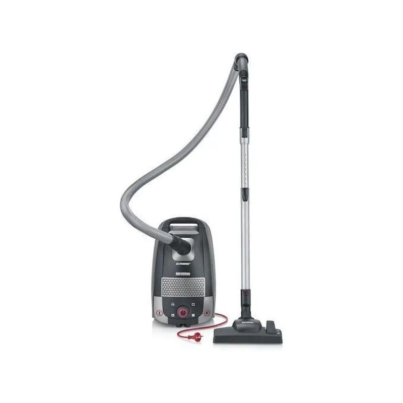 Severin BC 7052 Aspirapolvere a Traino HEPA 14, 850 W, 4 L, Nero