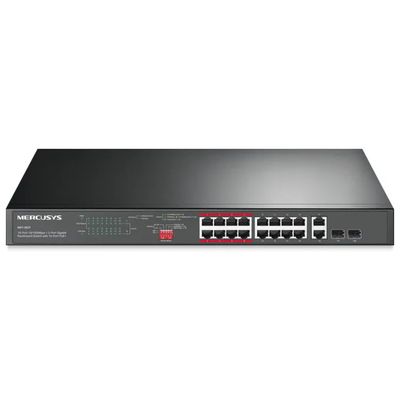 Mercusys MS118CP Switch Rackmount 18 Porte con 16 PoE+ Mercusys MS118CP Switch Rackmount 18 Porte con 16 PoE+