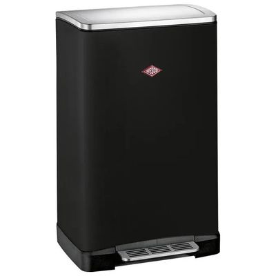 Wesco Big Double Boy – Cestino a pedale 36 L, grafite opaco