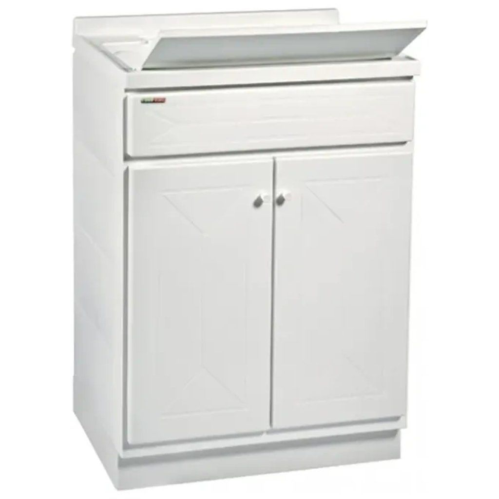 TRIOPLAST TOP LINE mobile lavatoio doppia anta 60 × 60 × 87 cm, bianco