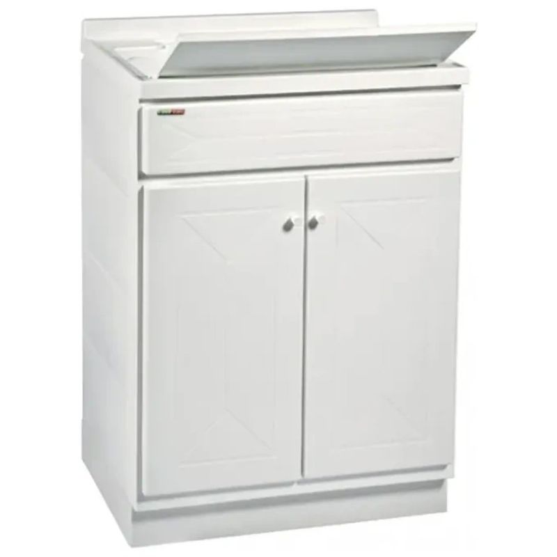 TRIOPLAST TOP LINE mobile lavatoio doppia anta 60 × 60 × 87 cm, bianco