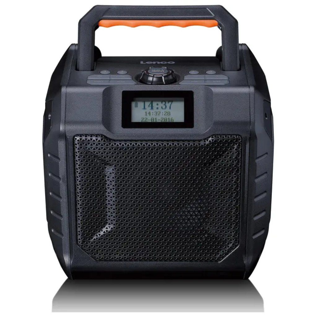 Lenco ODR-160GY Radio Portatile DAB+/FM Bluetooth 5.2, 35 W, IPX5