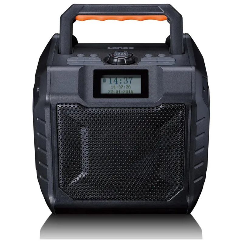 Lenco ODR-160GY Radio Portatile DAB+/FM Bluetooth 5.2, 35 W, IPX5