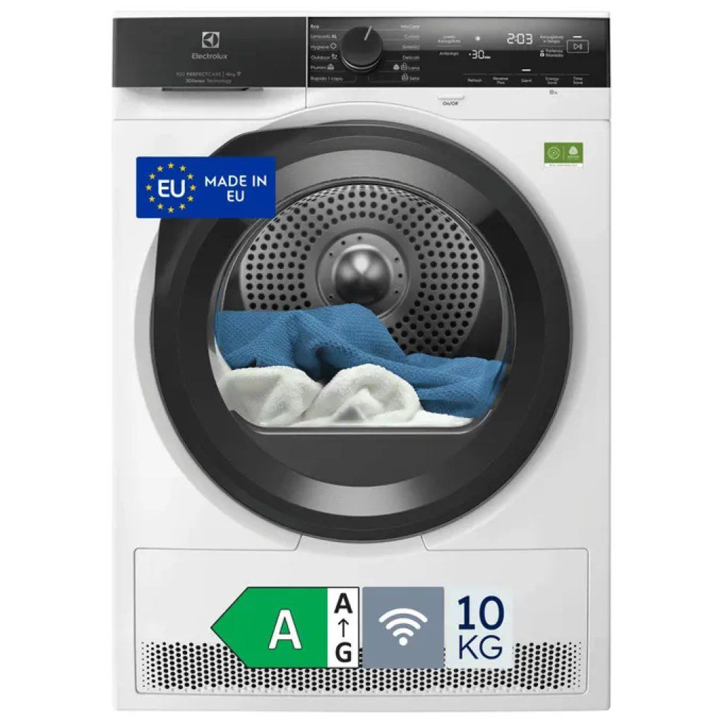 Electrolux Serie 900 EW9H41AY Asciugatrice 10 kg a pompa di calore, classe A, bianca