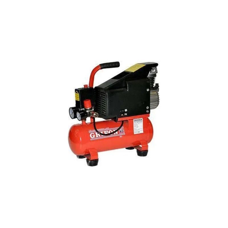 UNIKO Compressore Grifon COMP6 6 L, 1,5 HP, Nero