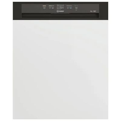 Indesit I3B L634 X – Lavastoviglie da incasso parziale, 14 coperti, classe D