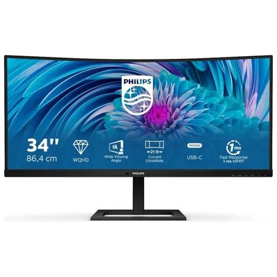 Philips 346E2CUAE Monitor Curvo 34” UWQHD 100 Hz Philips 346E2CUAE Monitor Curvo 34” UWQHD 100 Hz
