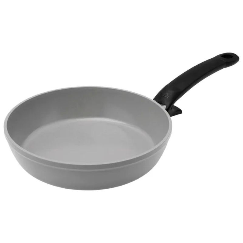 Fissler Essential – Set 2 padelle in ceramica, 24 e 28 cm