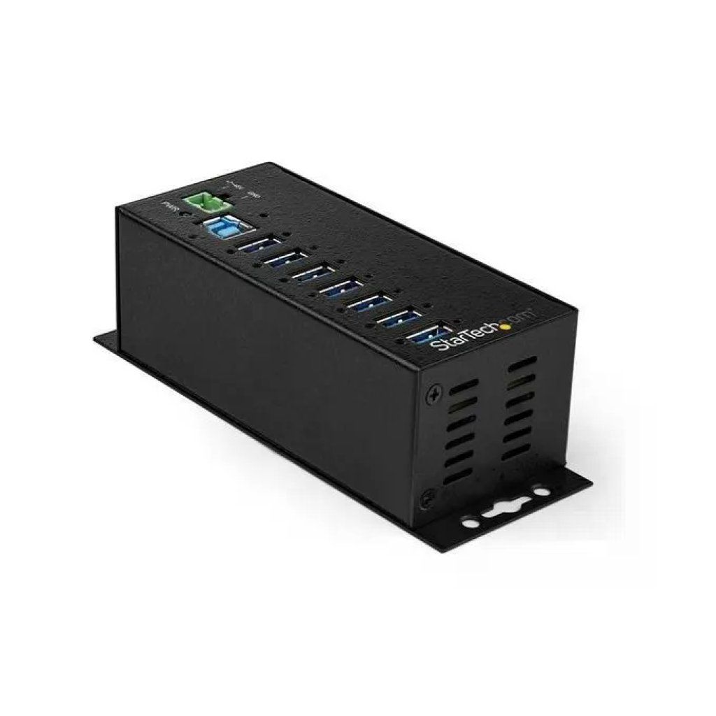 StarTech.com Hub USB 3.0 industriale a 7 porte con alimentatore