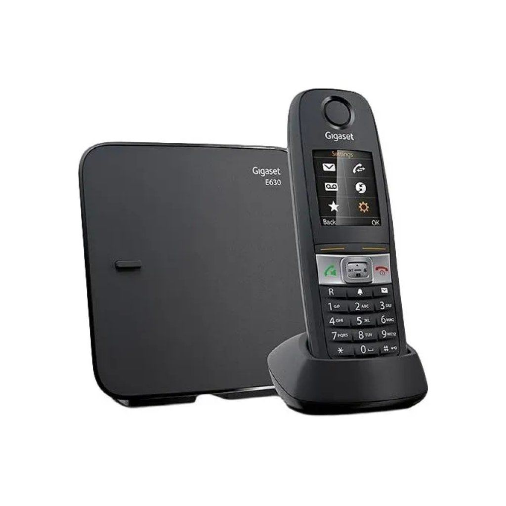 Gigaset E630 Telefono Cordless DECT IP65 Nero