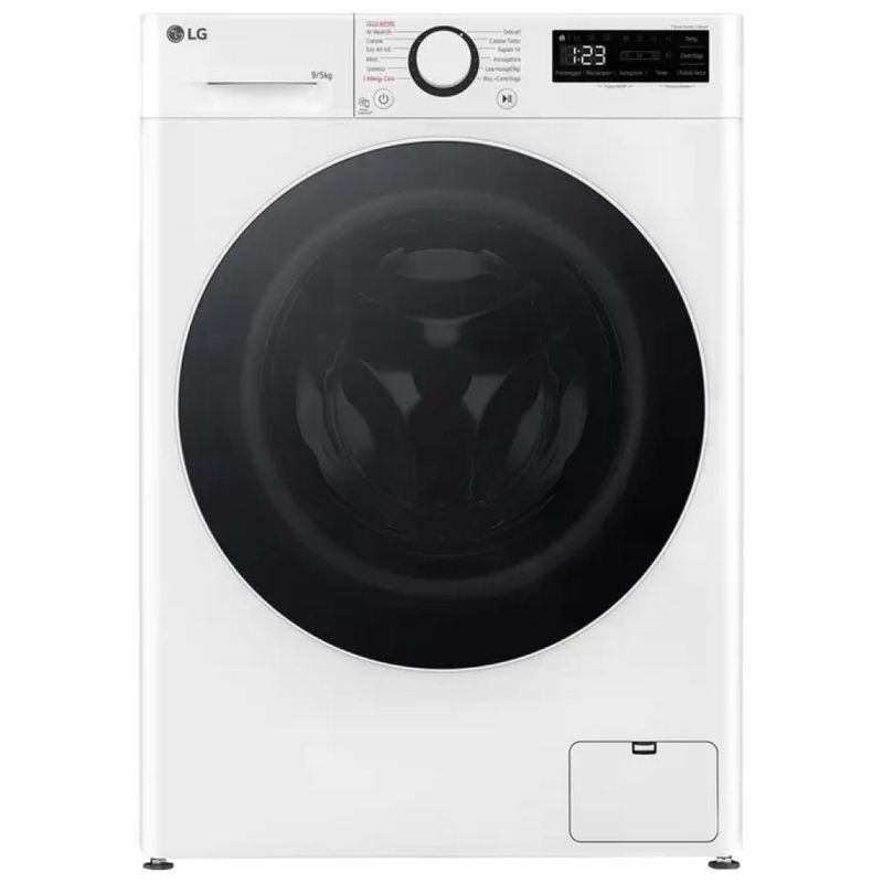 LG D2R5S09TSWW Lavasciuga Slim 9/5 kg AI DD