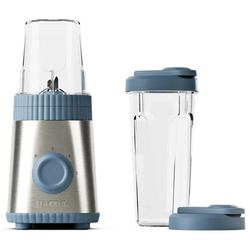 Guzzini SOUS CHEF Frullatore Portatile 320 W Blu Navy con Bicchieri