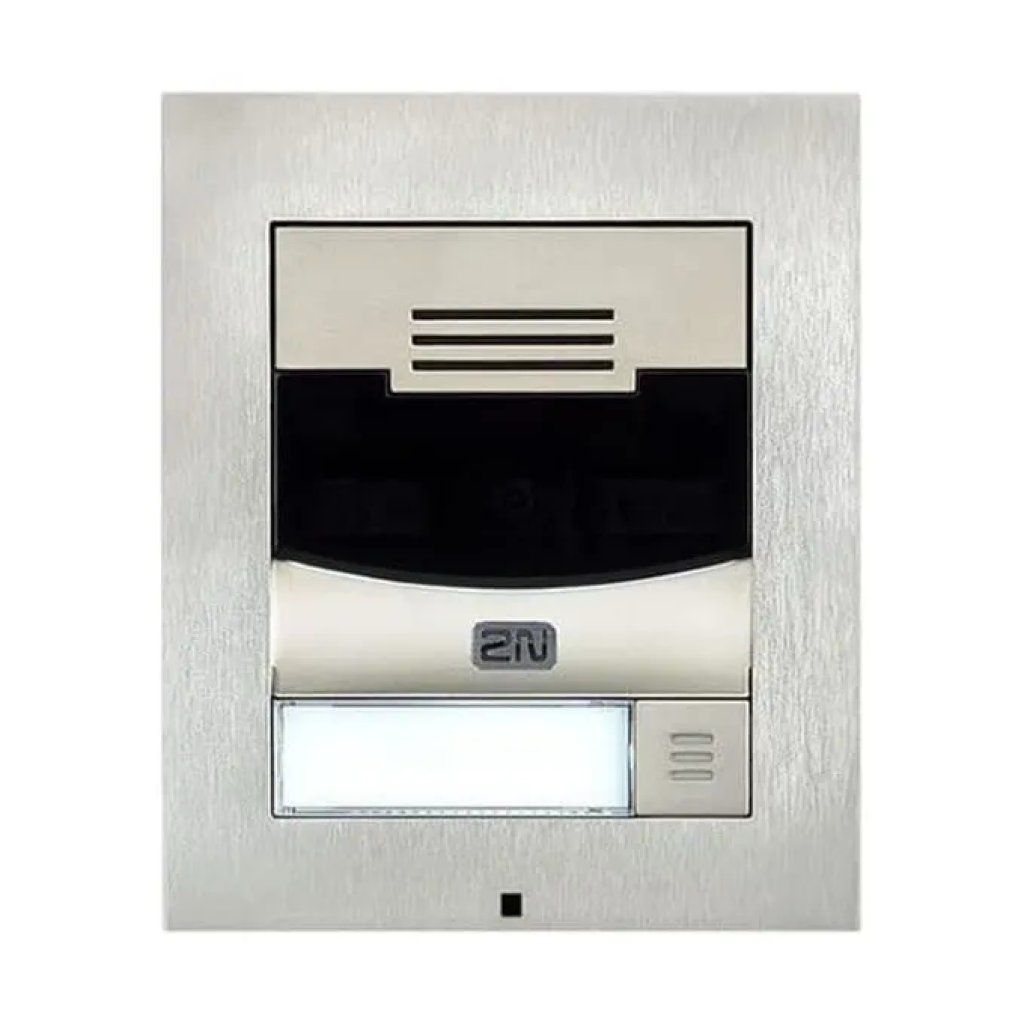 2N IP Solo Videocitofono IP con Telecamera HD, PoE, IP54 e IK08 – Nichel