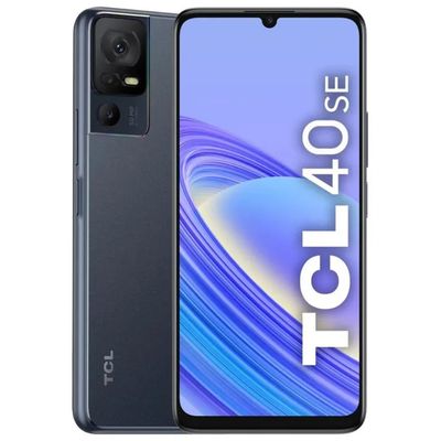 TCL 40 SE Smartphone 6GB RAM 256GB, Display 6,75”, Dual SIM 4G, Android 13, Dark Gray