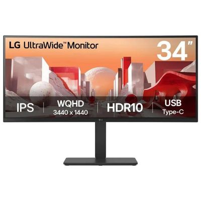 LG Monitor curvo LG 34BA75QE-B UltraWide 34” QHD IPS con USB-C
