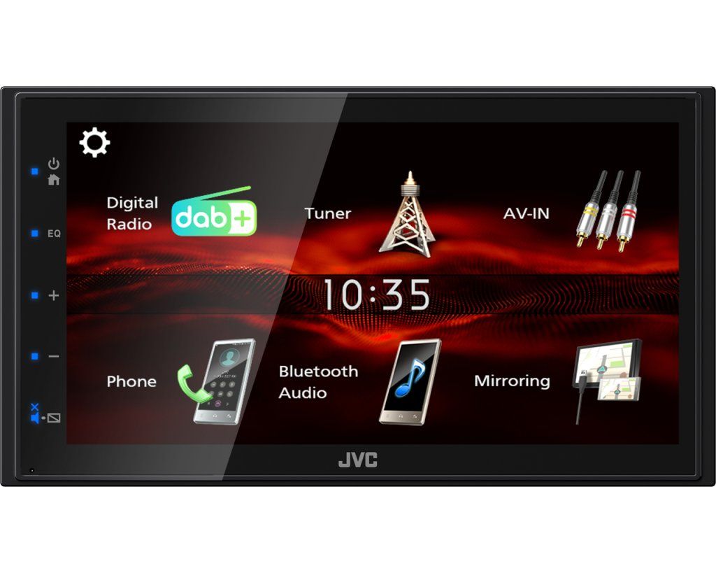 JVC KW-M180DBT Autoradio Multimediale 6,8" con DAB+ e Bluetooth