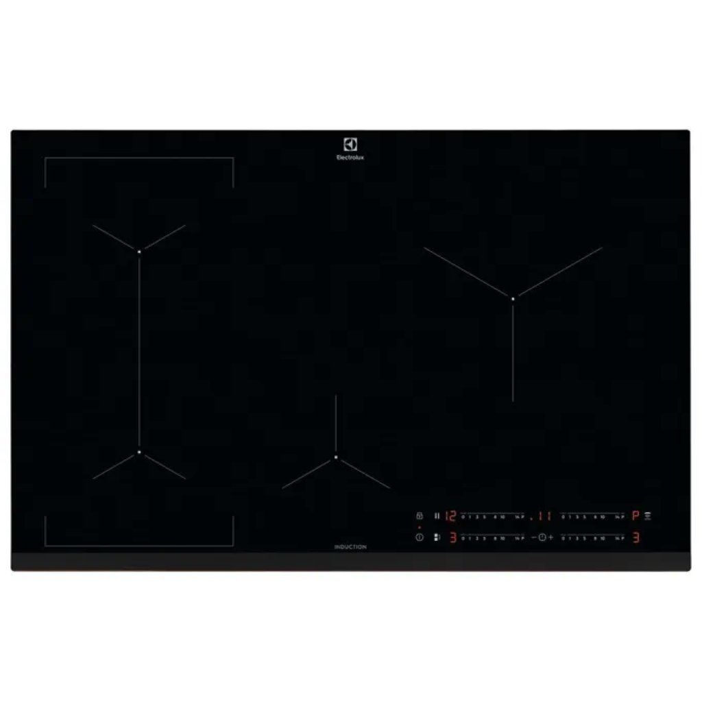 Electrolux CIL83441 Piano a Induzione Bridge 80 cm Nero