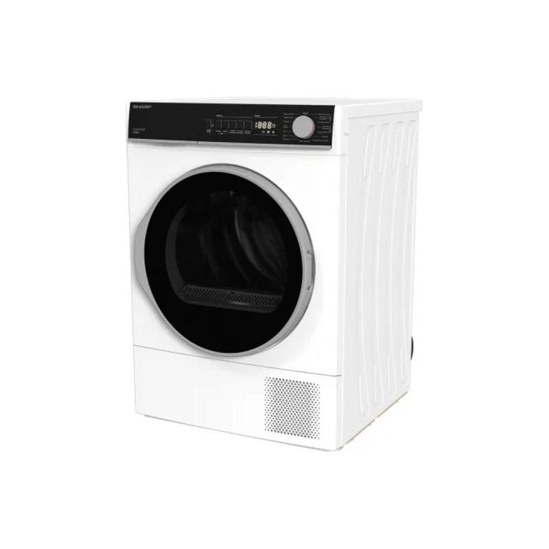 Sharp KD-NHB8S7GW21 Asciugatrice a Pompa di Calore 8 kg A++ Bianca