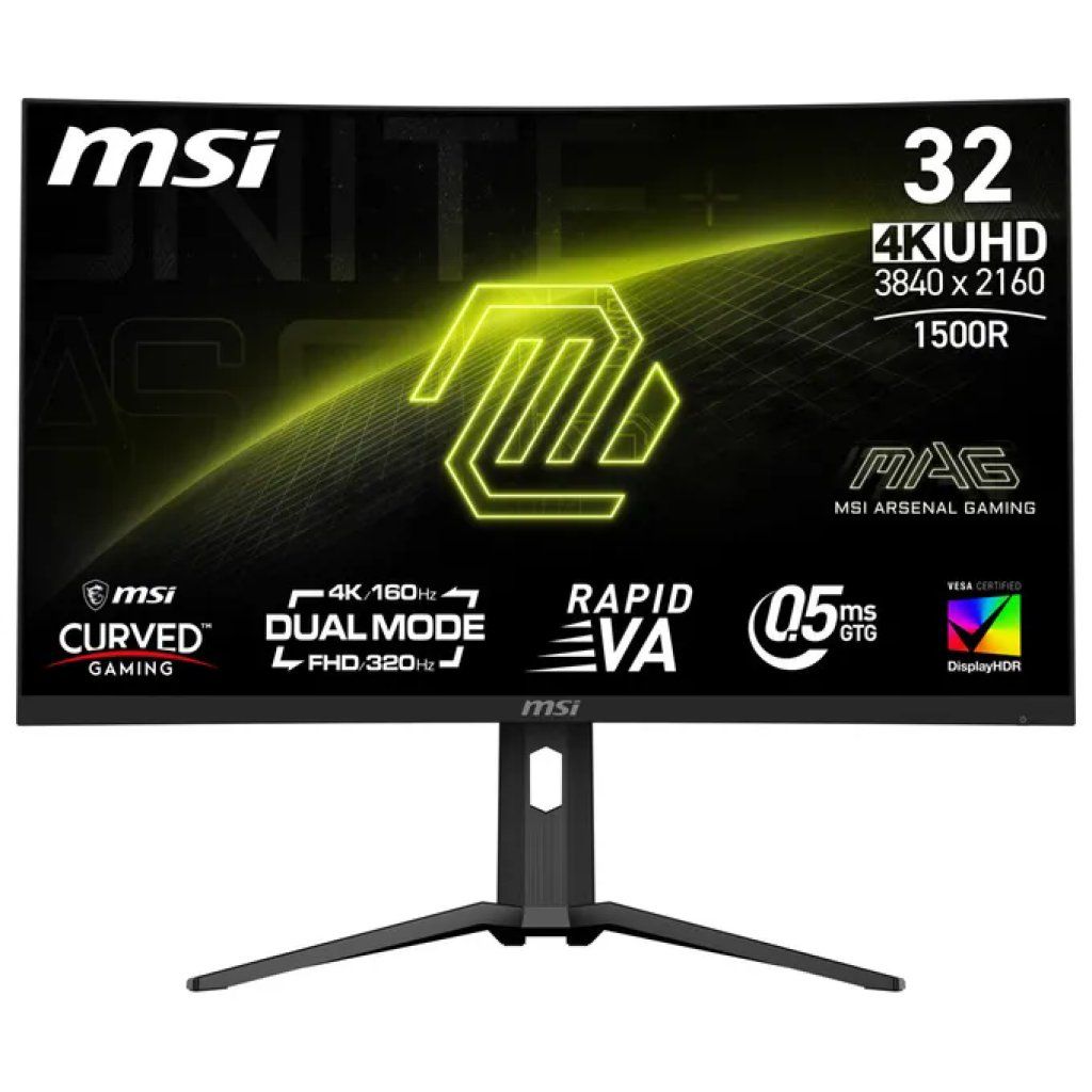 MSI MAG 321CUPDF Monitor Gaming Curvo 31,5 MSI MAG 321CUPDF Monitor Gaming Curvo 31,5" 4K UHD 160Hz
