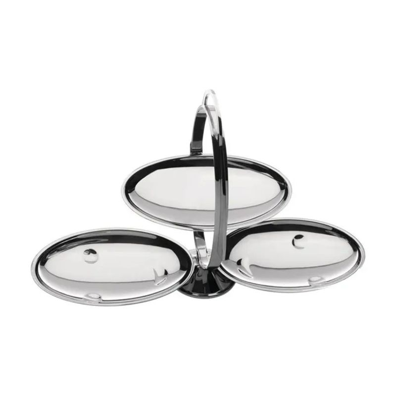 Alessi Anna Gong AM37 – Alzata Pieghevole in Acciaio Inox