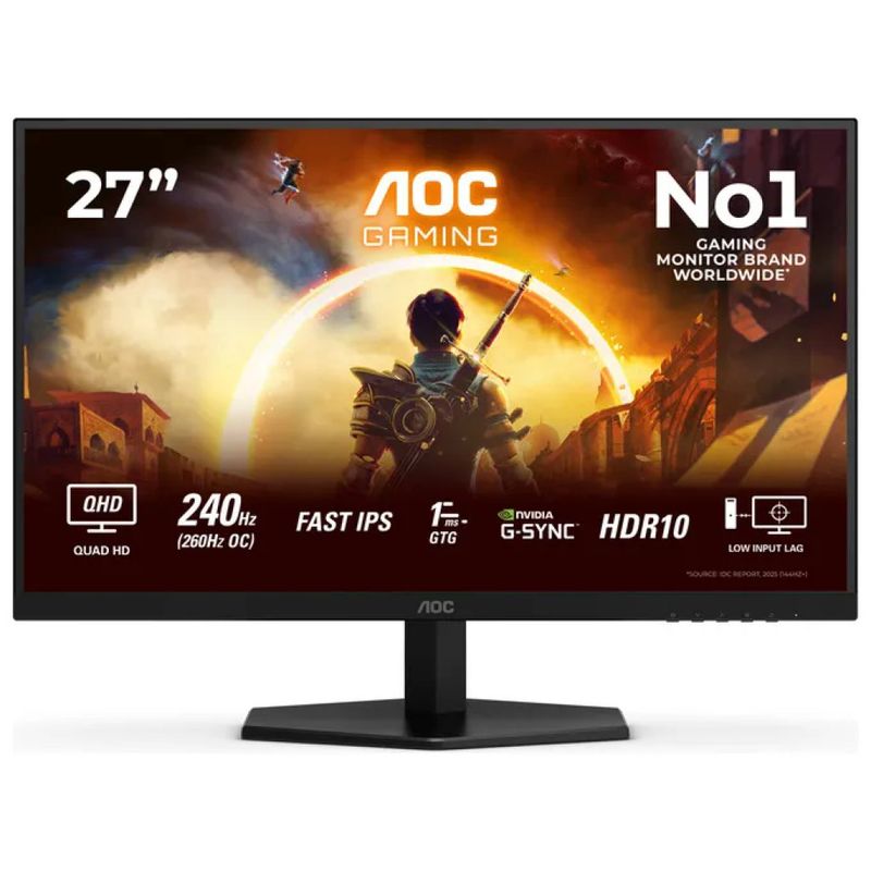 AOC Q27G42ZE Monitor Gaming 27” QHD Fast IPS 260Hz