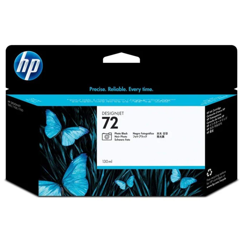 HP Cartuccia HP 72 C9370A Nero Fotografico, 130 ml HP Cartuccia HP 72 C9370A Nero Fotografico, 130 ml