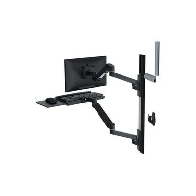 Ergotron LX Pro 45-696-292 Supporto a Parete per Monitor fino a 34" Nero