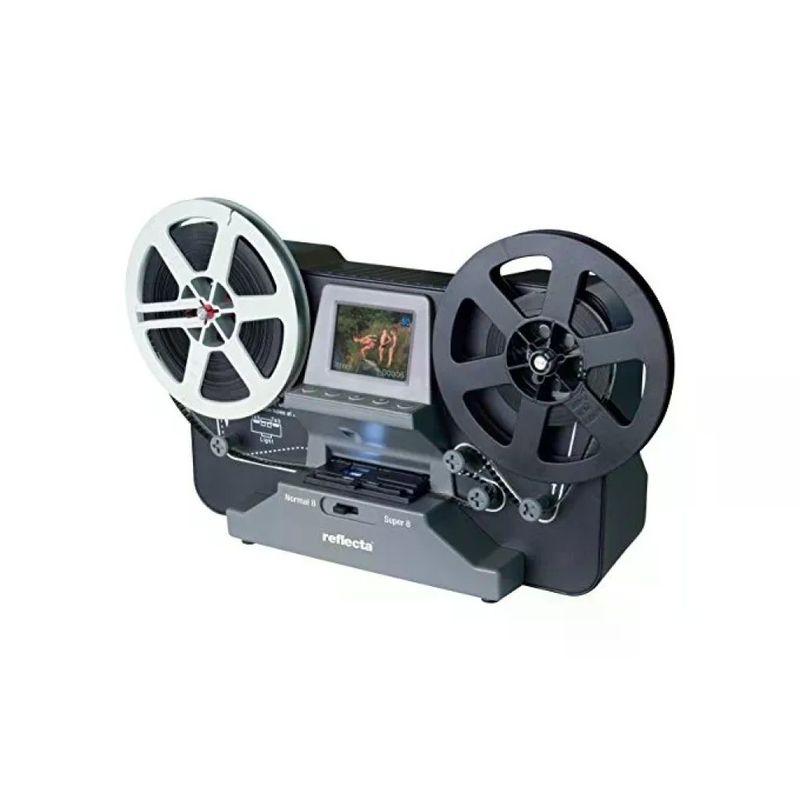 Reflecta Scanner per Pellicole Super 8 e Normal 8 con Display