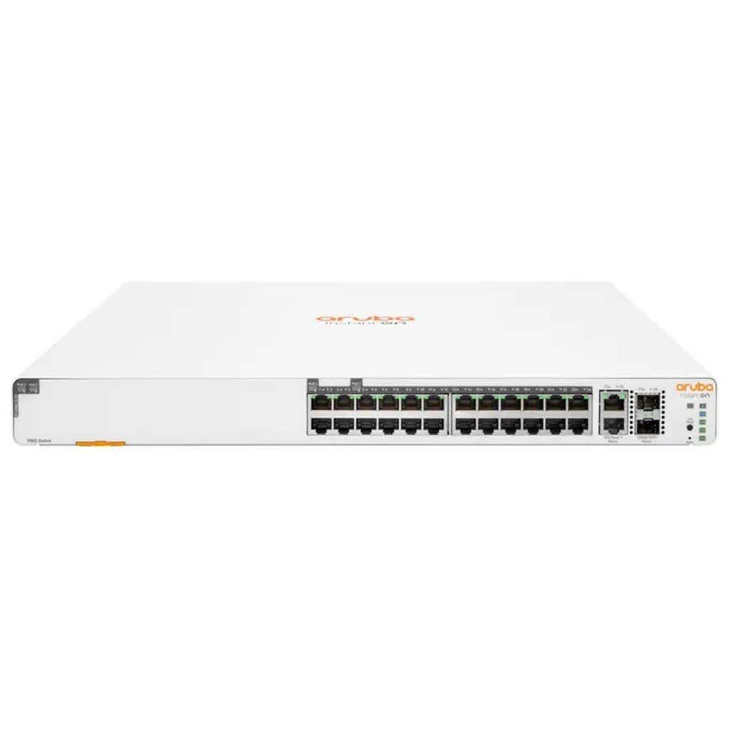 HPE Aruba Instant On 1960 JL807A Switch PoE+ 24 porte, 370 W