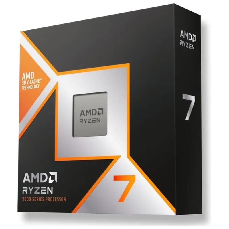 AMD 9800X3D Ryzen 7 Processore Desktop 8 Core 16 Thread Zen 5 4,7 GHz Boost 5