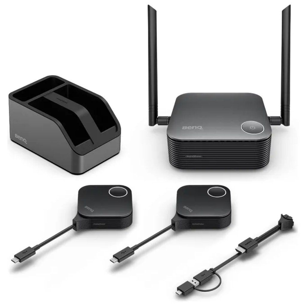 BenQ WDC25 Sistema di Presentazione Wireless 4K HDMI e USB-C, Nero BenQ WDC25 Sistema di Presentazione Wireless 4K HDMI e USB-C, Nero