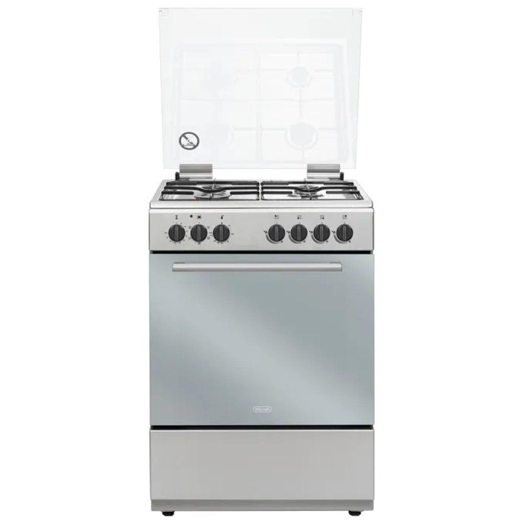 DELONGHI De'Longhi DL664EX Cucina a Gas con Forno Elettrico 65 L Inox