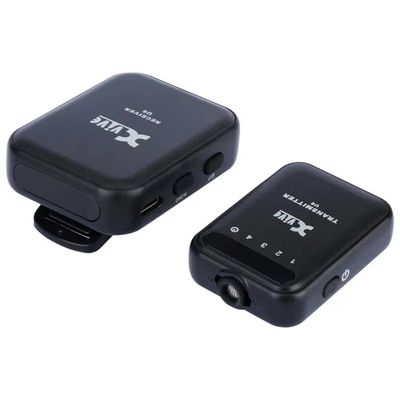 XVIVE U6 Sistema Microfonico Wireless Compatto 2,4 GHz Nero XVIVE U6 Sistema Microfonico Wireless Compatto 2,4 GHz Nero