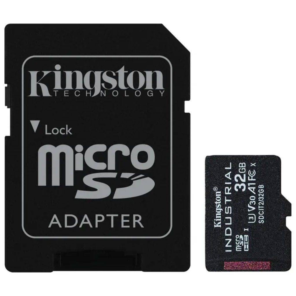 Kingston Industrial microSDHC 32GB UHS-I U3 V30