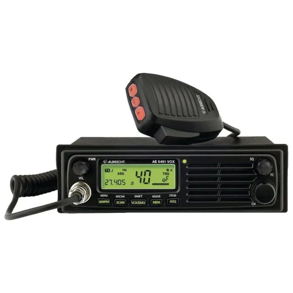 Albrecht AE 6491 VOX Autoradio CB 12/24 V AM/FM