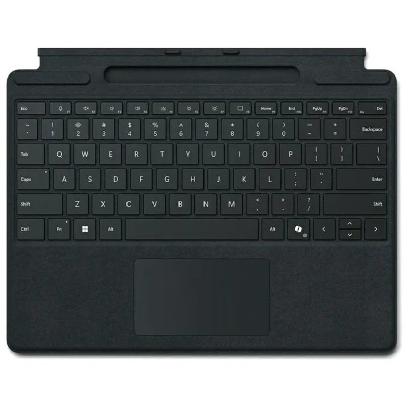 Microsoft Surface Pro for Business – Tastiera QWERTZ Tedesca con Copilot, Nero