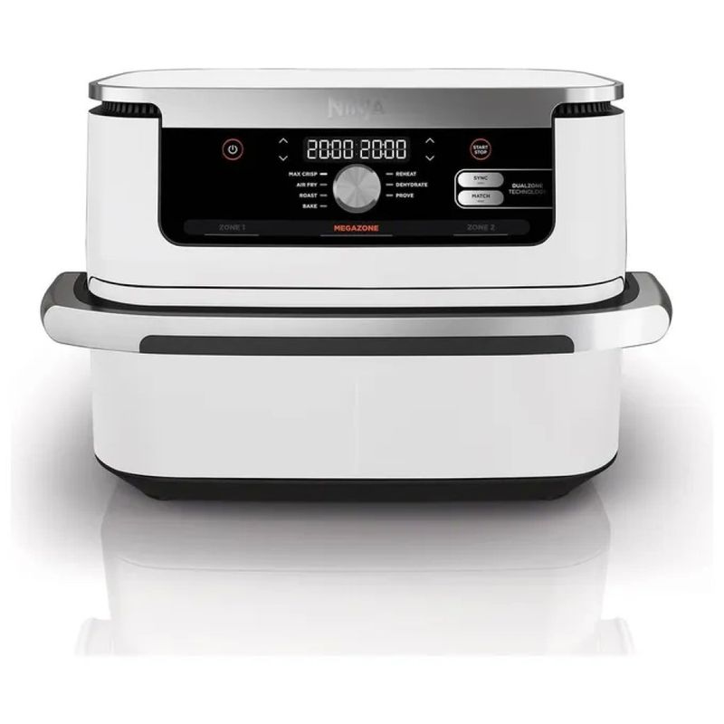 Ninja AF500EUWH Friggitrice ad aria FlexDrawer 10,4 L, 2470 W, bianca