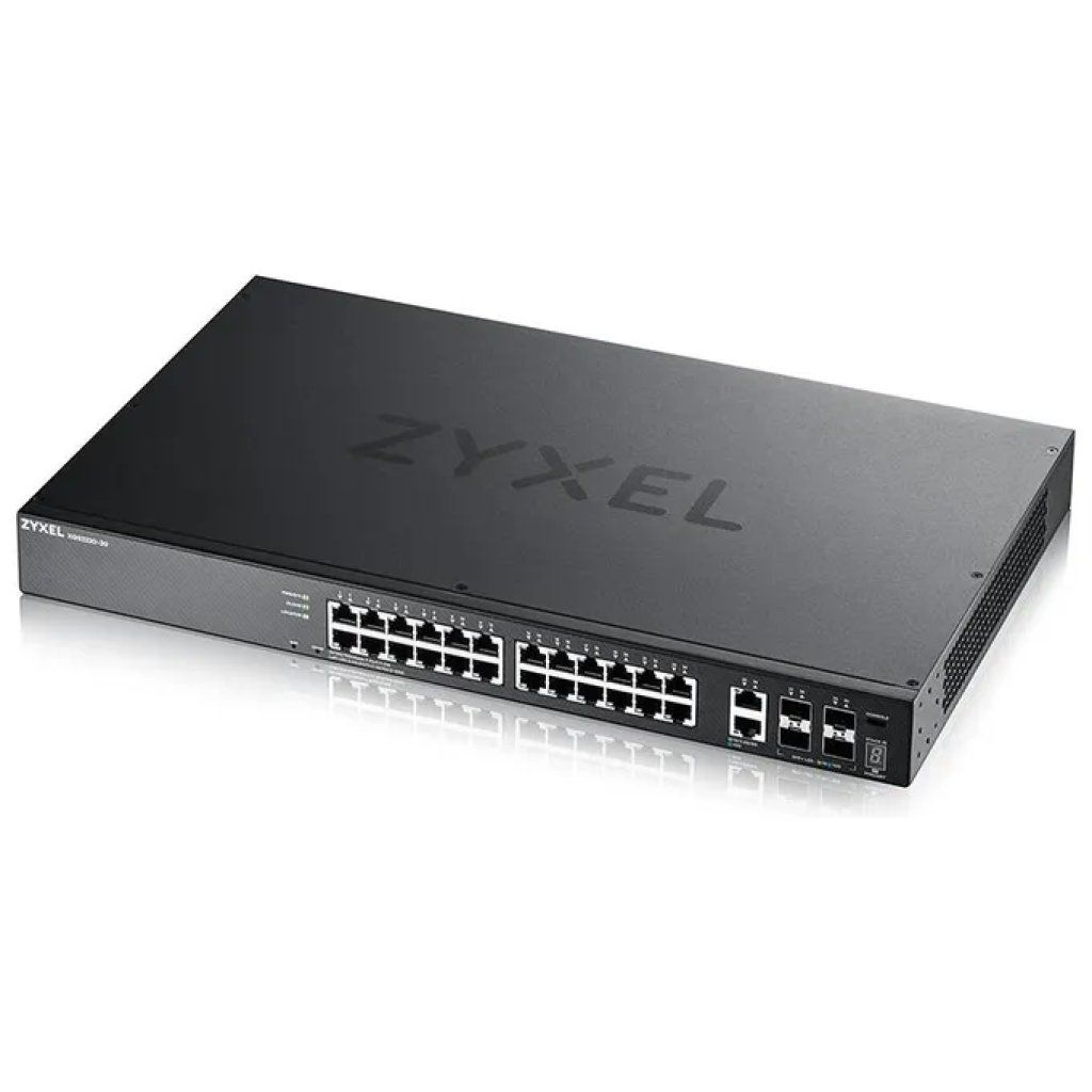 Zyxel XGS2220-30 Switch gestito Layer 3 Lite, 24 porte Gigabit, 4 porte SFP+