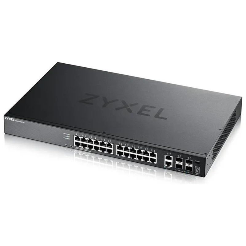 Zyxel XGS2220-30 Switch gestito Layer 3 Lite, 24 porte Gigabit, 4 porte SFP+ Zyxel XGS2220-30 Switch gestito Layer 3 Lite, 24 porte Gigabit, 4 porte SFP+