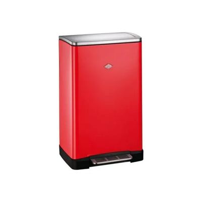 Wesco Big Double Boy pattumiera a pedale 36 L rossa