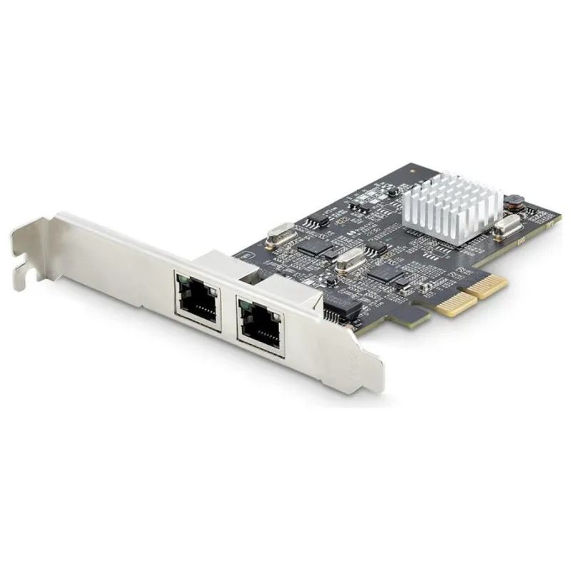 StarTech.com Scheda di rete PCIe a 2 porte 2,5 GbE Intel I225-V StarTech.com Scheda di rete PCIe a 2 porte 2,5 GbE Intel I225-V